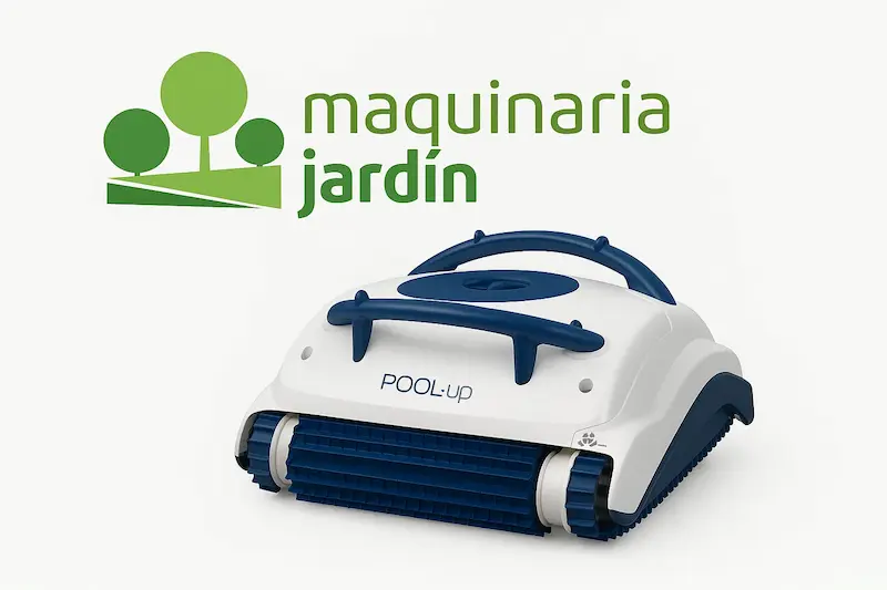 En MaquinariaJardin.com te ayudamos a elegir el mejor robot limpiafondos piscina según el tamaño y tipo de tu instalación. Disponemos de una amplia gama de limpiafondos piscina eléctricos, robots automáticos, modelos manuales eléctricos, con cable o sin cable, ideales para piscinas desmontables, elevadas o pequeñas. Si buscas un aspirador eléctrico limpiafondos piscina o quieres comparar entre un limpiafondos eléctrico o hidráulico, te ofrecemos marcas de confianza, precios competitivos y asesoramiento personalizado. Descubre nuestros robots limpiafondos para piscinas con función de limpieza de suelo y paredes, y compra online con garantía, envío rápido y ofertas destacadas.